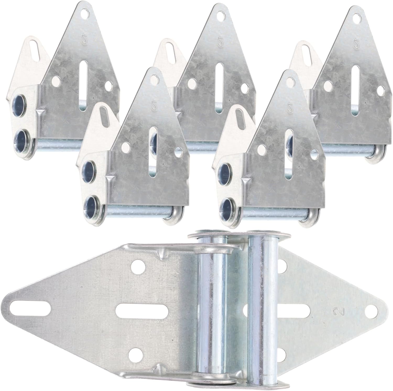 6pcs Garage Door Hinges Replacement Hinges for Residential and Commercial Doors