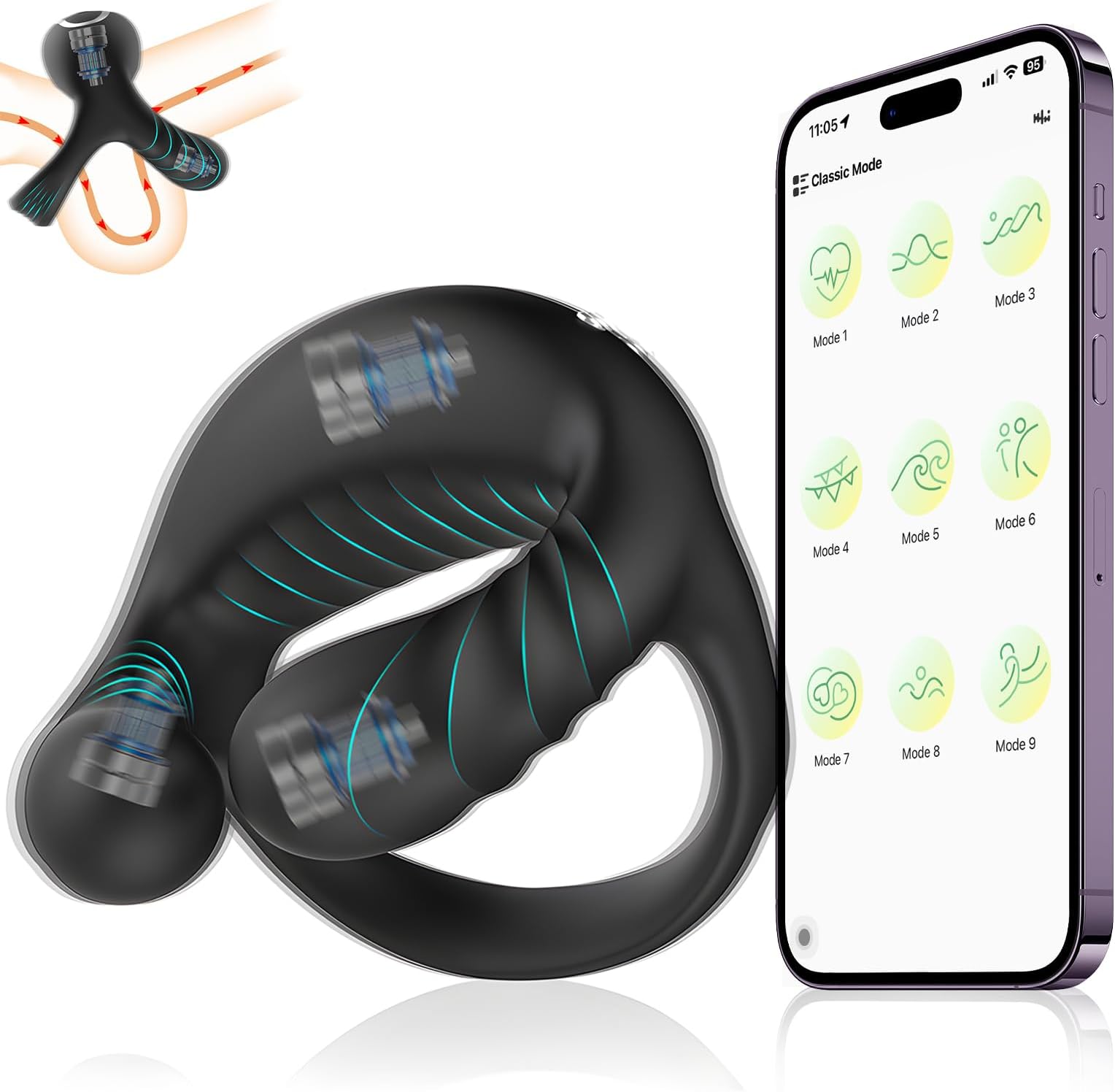 Couples Ring for Men for Men Erection Longer Harder Stronger Cock Enlargement Silicone Rubber Male Hoodies YUISr9