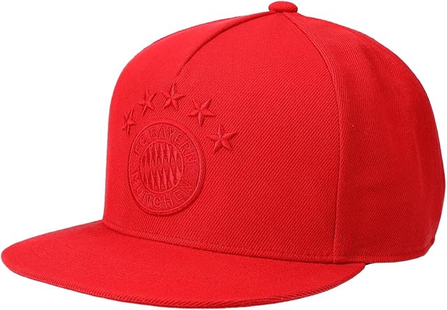 FC Bayern Munich Mens Cap FCBM Seal Print Multiple Colors One Size