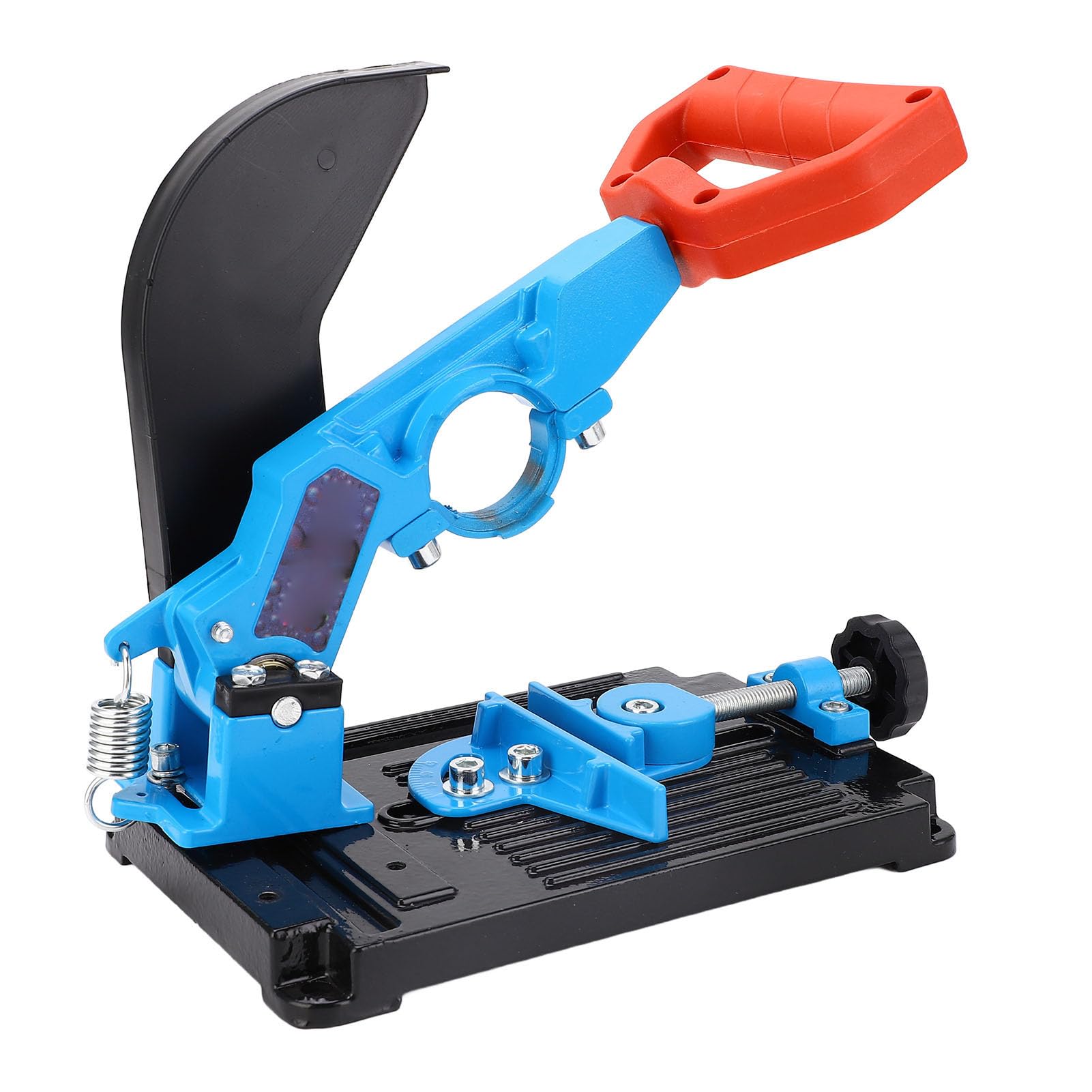 Supporto per Smerigliatrice Angolare, Tavolo per Macchina da Taglio di Conversione con Supporto Fisso per Smerigliatrice Angolare, Bloccaggio Massimo 80 Mm, Angolo di Bloccaggio