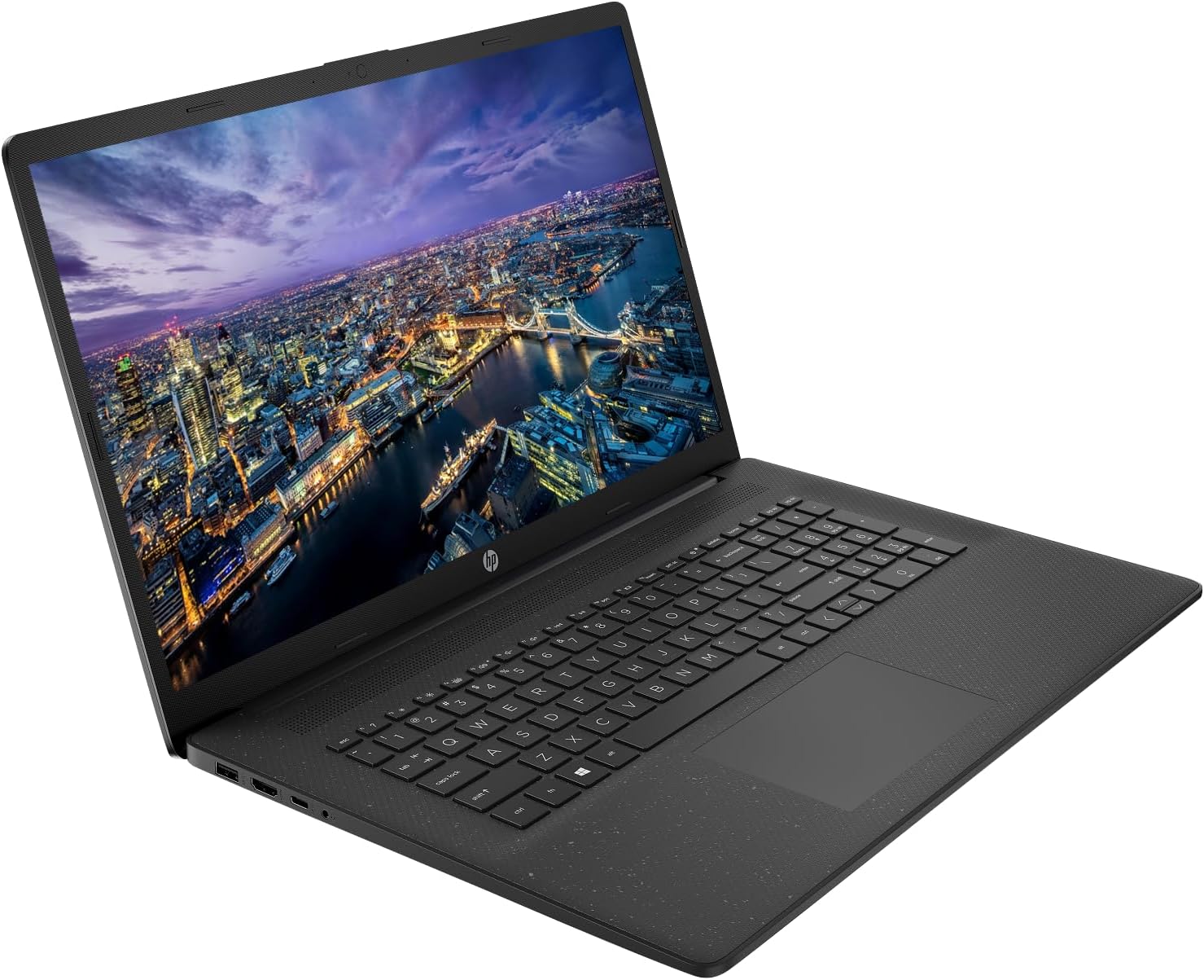 HP 17.3" Business Laptop Computer, 32GB RAM 1TB SSD, Intel Core i5-1334U (10-Core) Processor, Windows 11 Home, HD+ 1600 x 900 LED Display, Numeric Keypad, Camera Privacy Shutter, Jet Black image 2