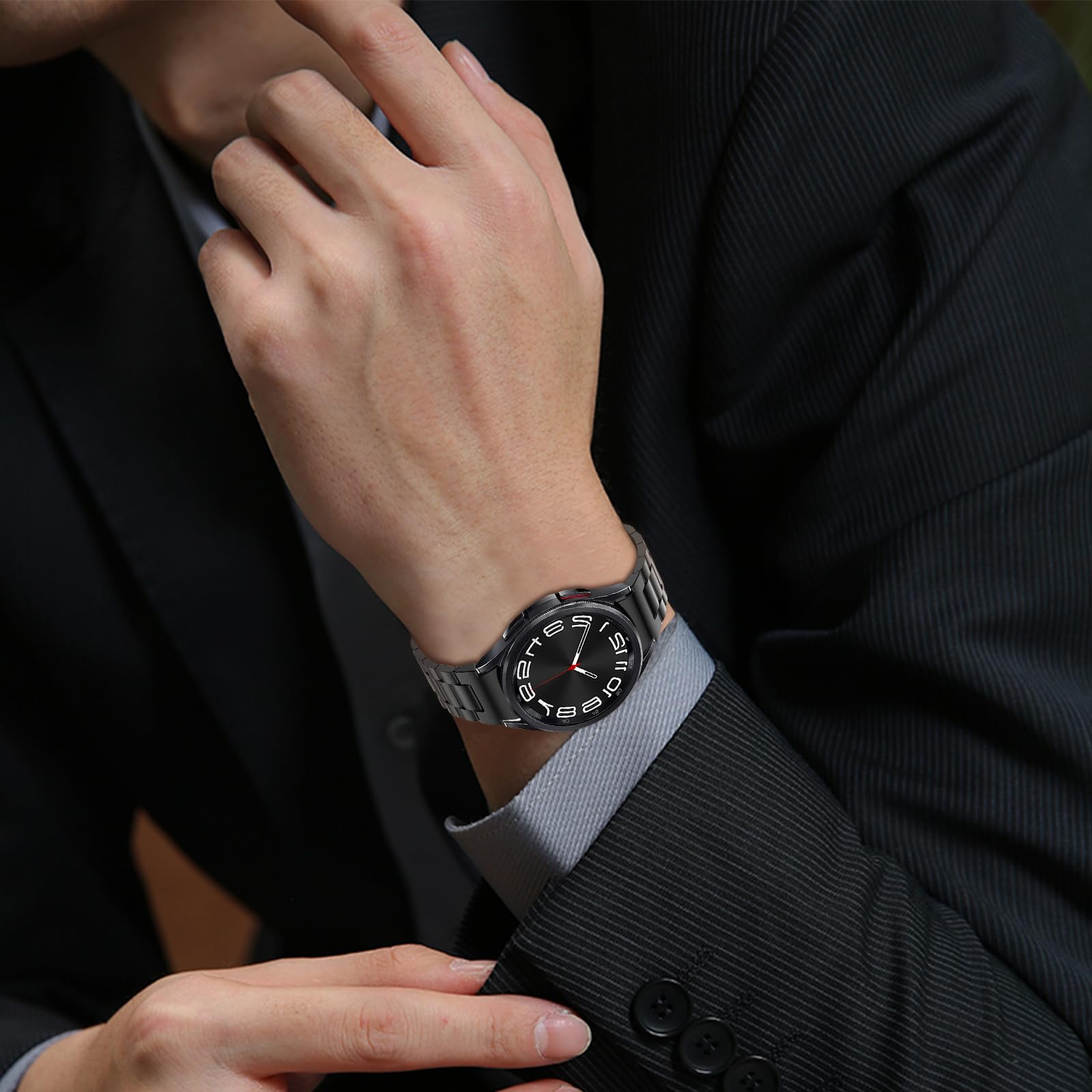 Amazon.co.jp: [AiMaoo] バンド ステンレス製 Galaxy Watch 7/6/5/4/FE 