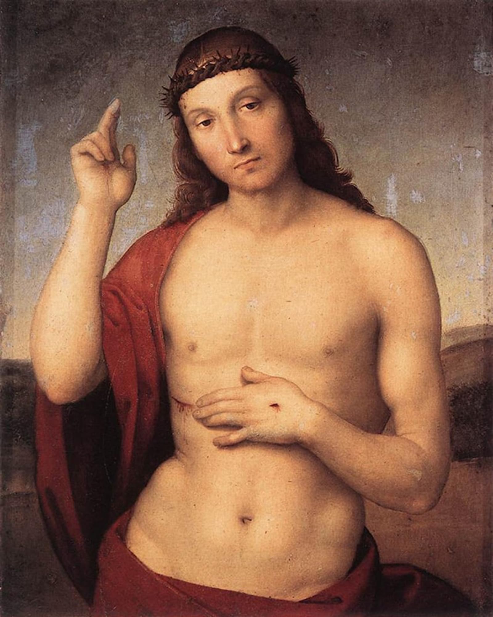 Christ bénissant de Raphaël affiche dart mural 60x90cm pour déco salon - 5