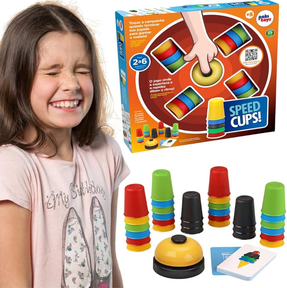 Jogo Speed Cups Paki Toys