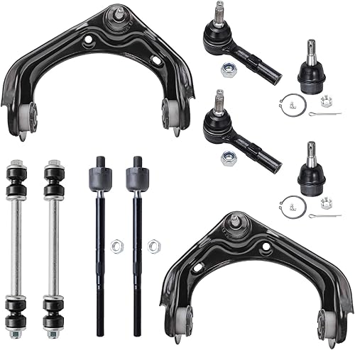Miniatura 196 de Detroit Axle - Kit de suspensión frontal de 10 piezas para Ford Ranger Mazda B2300 B2500 B3000 B4000, 2 brazos de control superiores, 2 rótulas