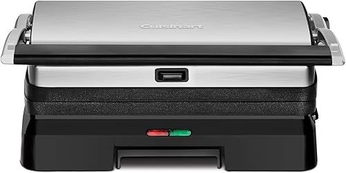 Cuisinart, Griddler Grill & Panini Prensa, GR-11NAS