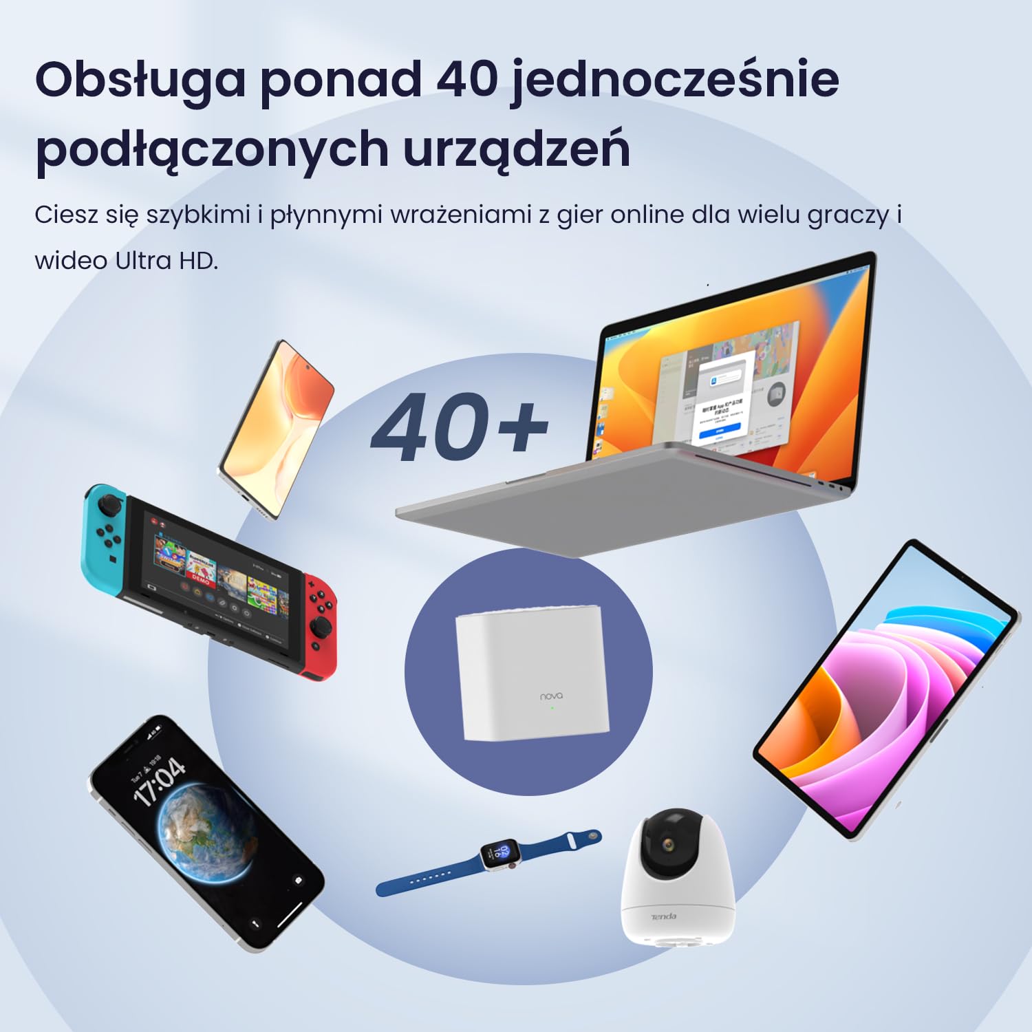 PACK 3 NOVA SYSTEME WIFI MESH POUR TOUTE LA MAISON 300M