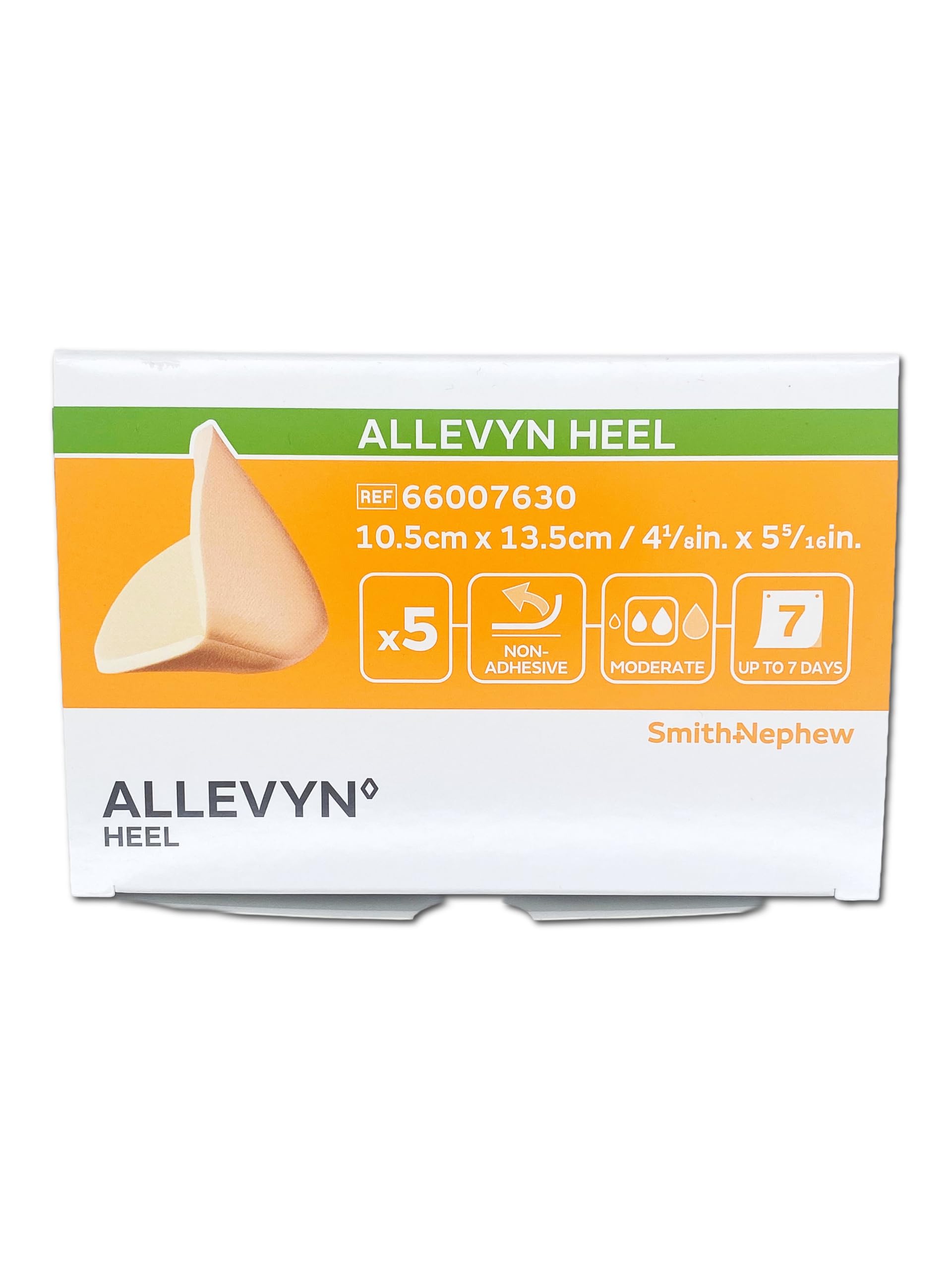 Pharmaidea 19732 Allevyn Heel, 10.5 x 13.5 cm, 5 pezzi