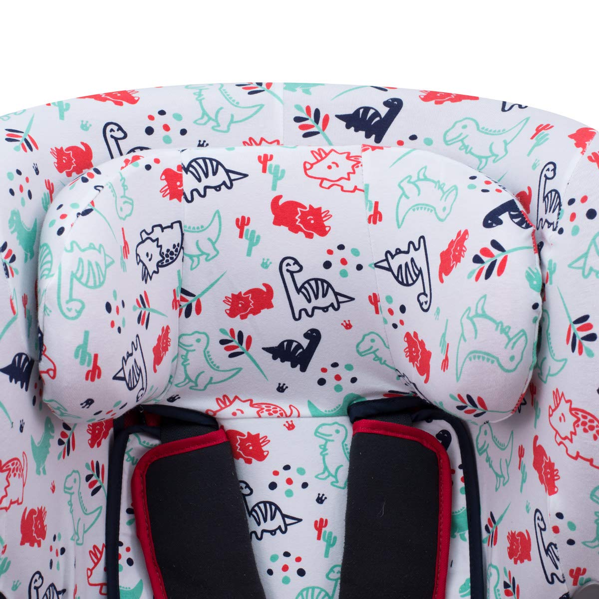 JYOKO KIDS Fodera per seggiolino auto compatibile con Bébé Confort Axiss (Dino Party)