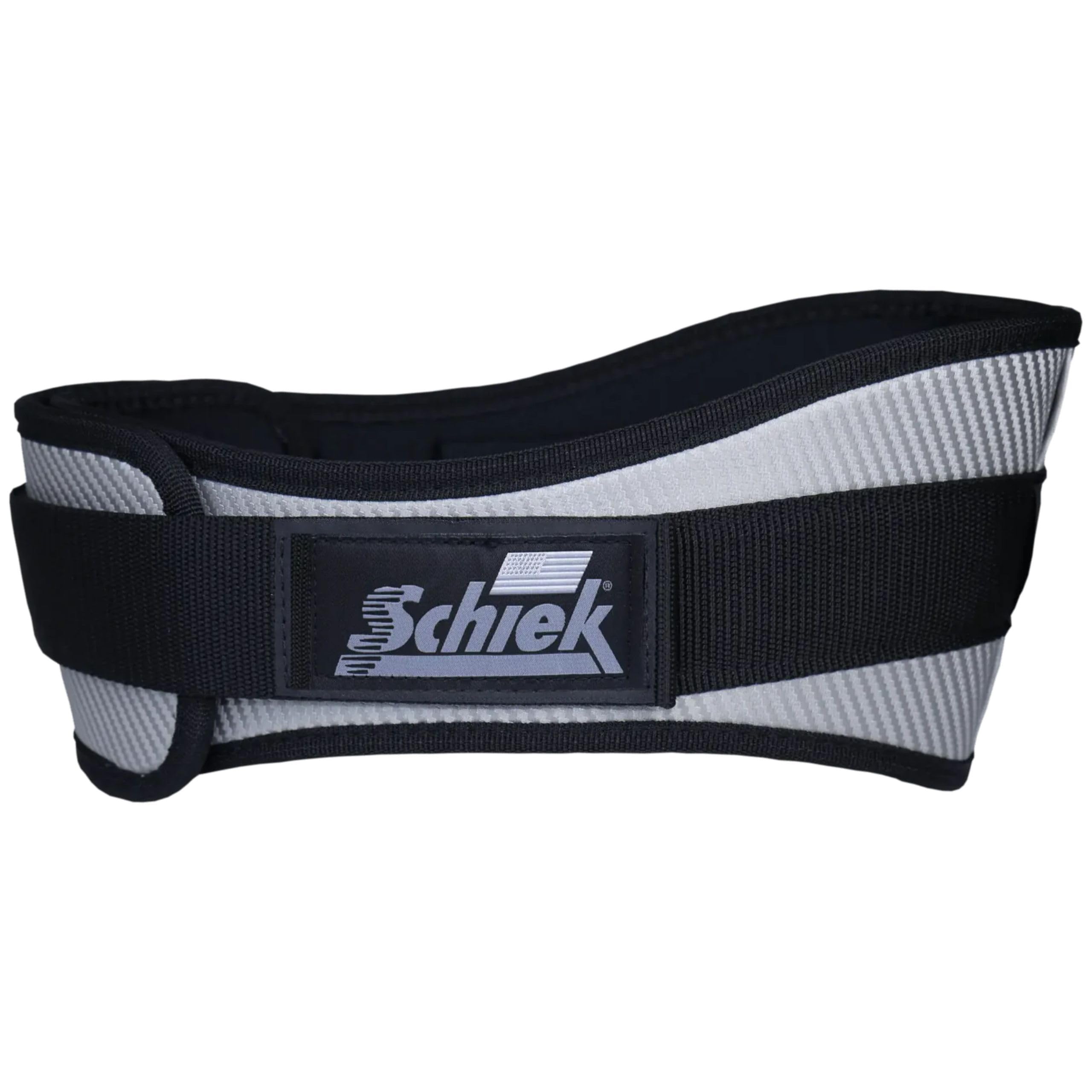 Carbon Fibre Weightlifting Belt Model CF3004 (White, Small)