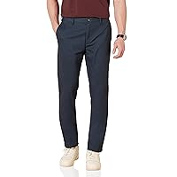 Amazon Essentials Pantaloni Chino Aderenti con Parte Piatta sul Davanti Resistenti alle Pieghe Uomo