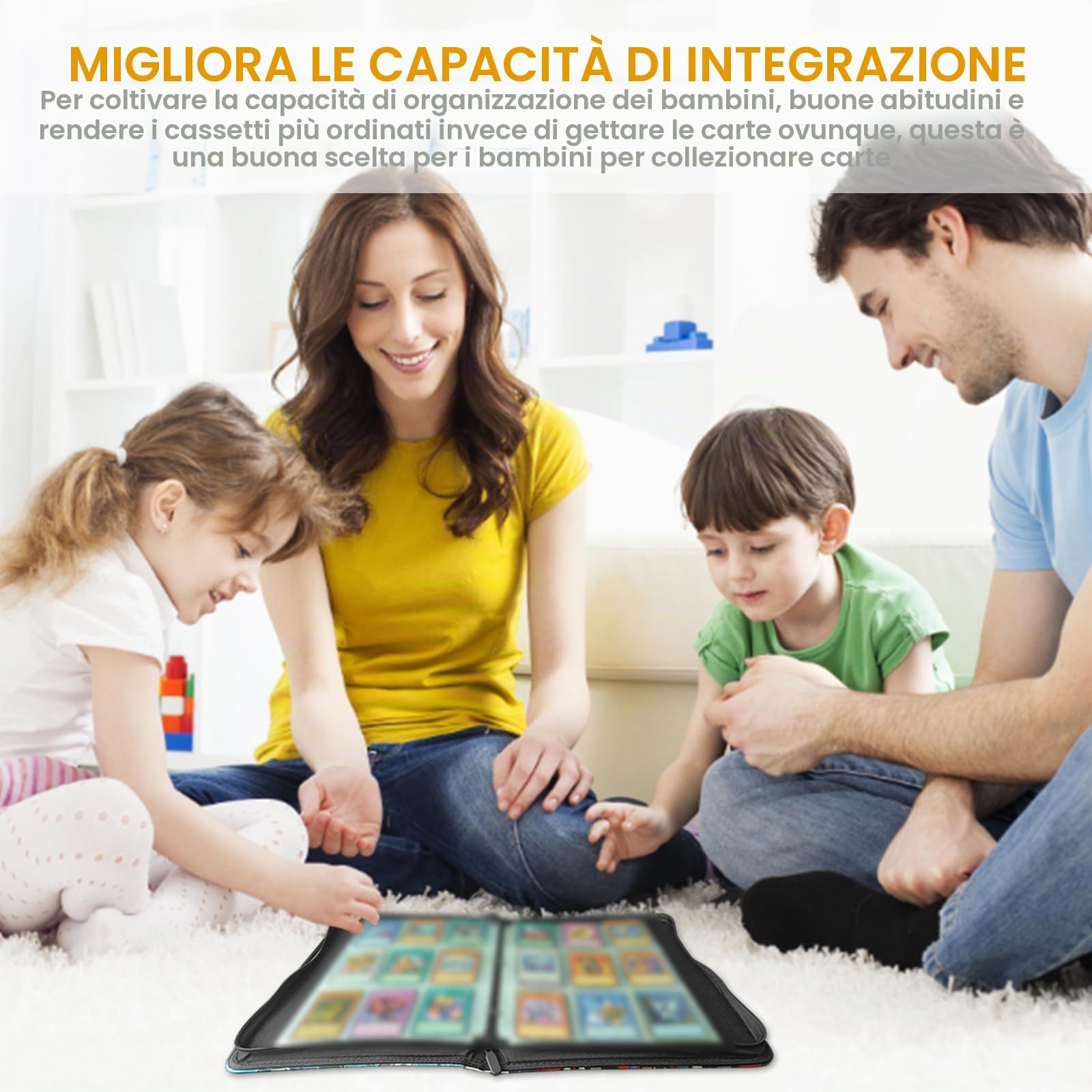 Trading Digimon - Raccoglitore per 900 carte, con 50 custodie rimovibili, idea regalo per ragazzi e ragazze