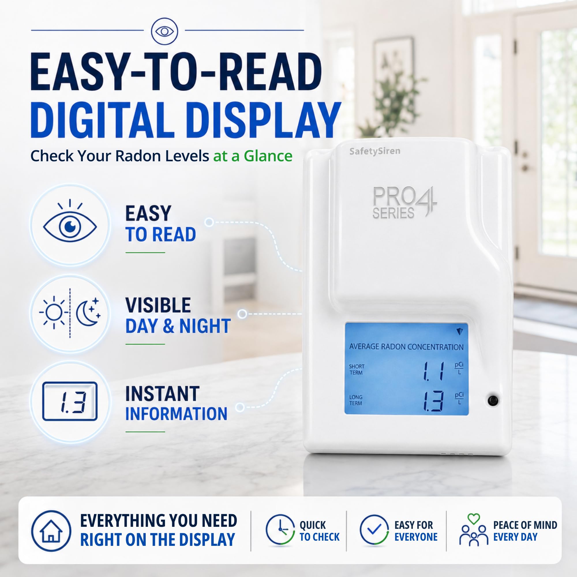 Radon Detector - Protect Your Home with SafetySiren -7
