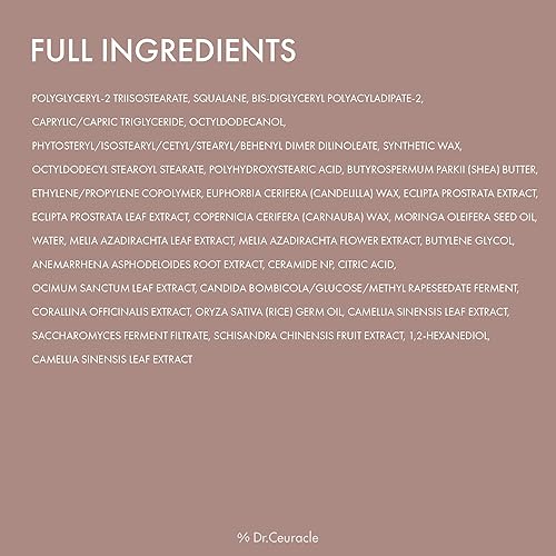 Miniatura 3 de Dr.Ceuracle by leegeehaam - Bálsamo labial vegano de té de kombucha (0.13 onzas), cuidado labial coreano suave, natural e hidratante para labios