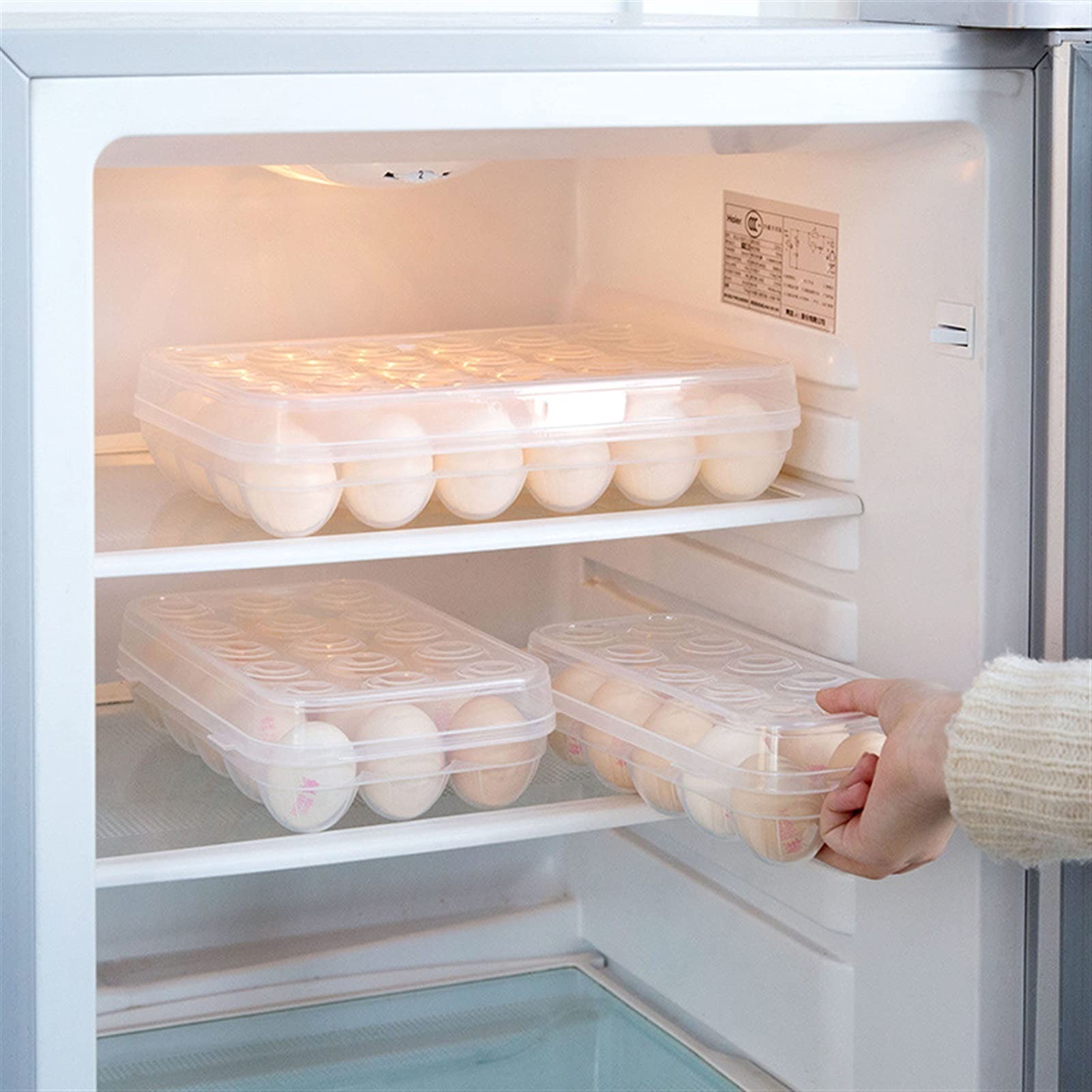 Boîte frais de maintien plateau d'œufs pour cuisine ordonnée