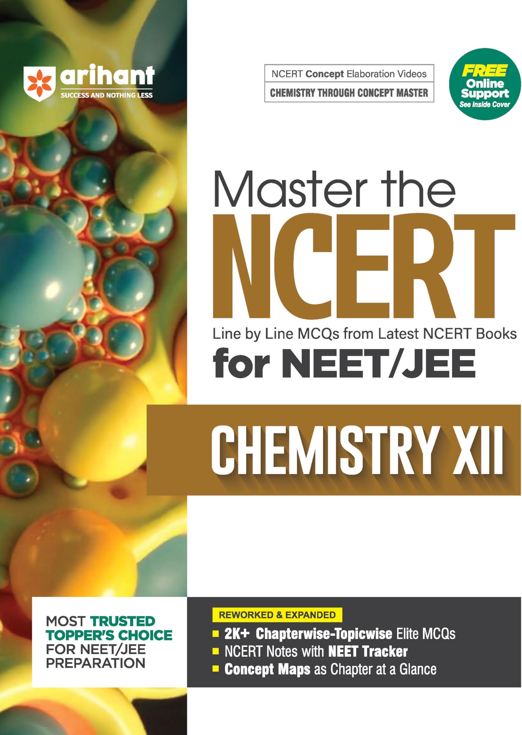 (Old Edition) Arihant Master the NCERT Chemistry Class 12 for NEET/JEE 2026