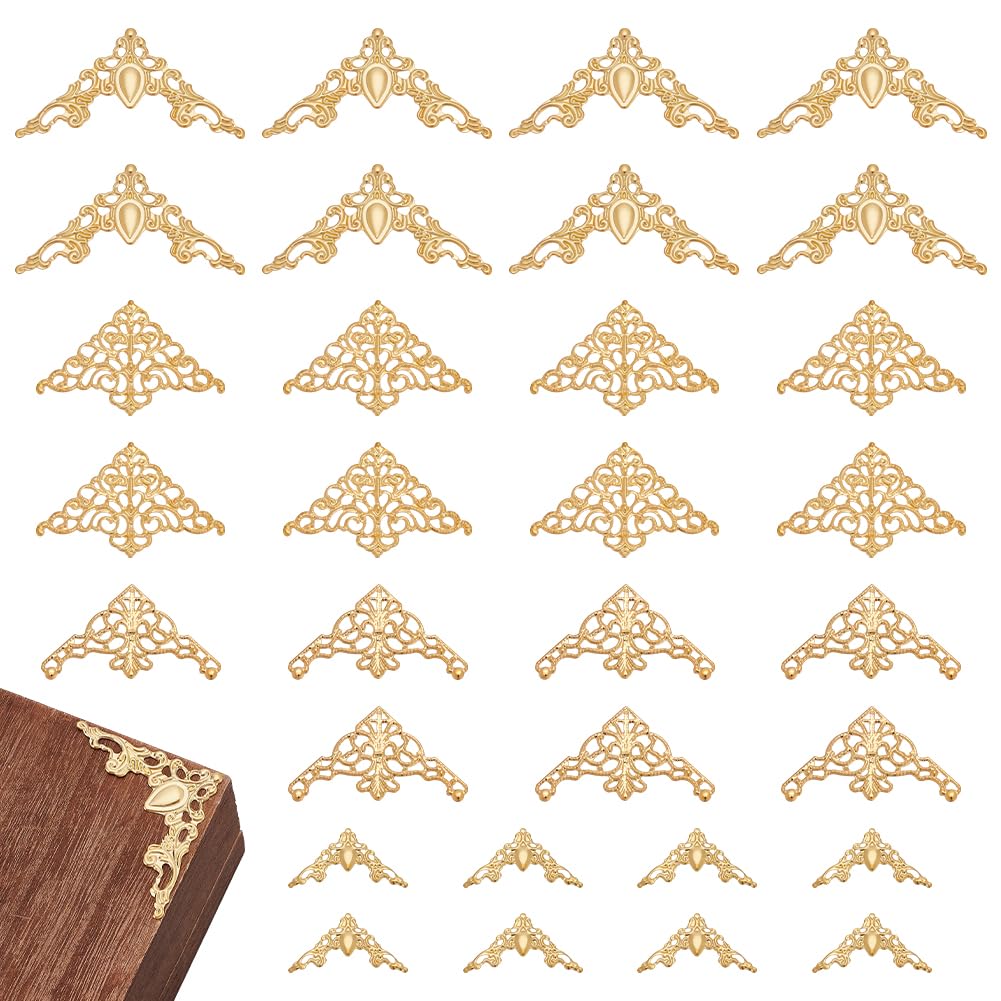 4 styles de connecteurs triangulaires en métal pour réparer et créer des accessoires