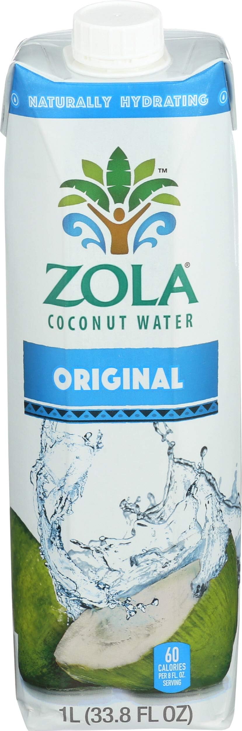 Zola, Coconut Water, 33.8 Fl Oz