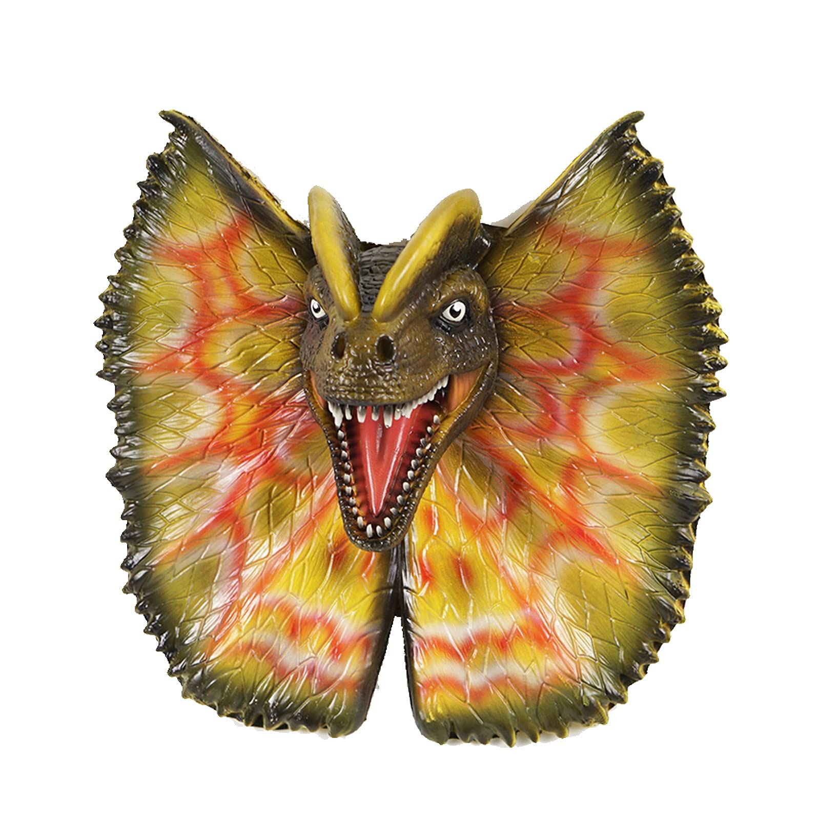 EraSpooky Dinosaur Wall Sculptures Pendant Dilophosaurus