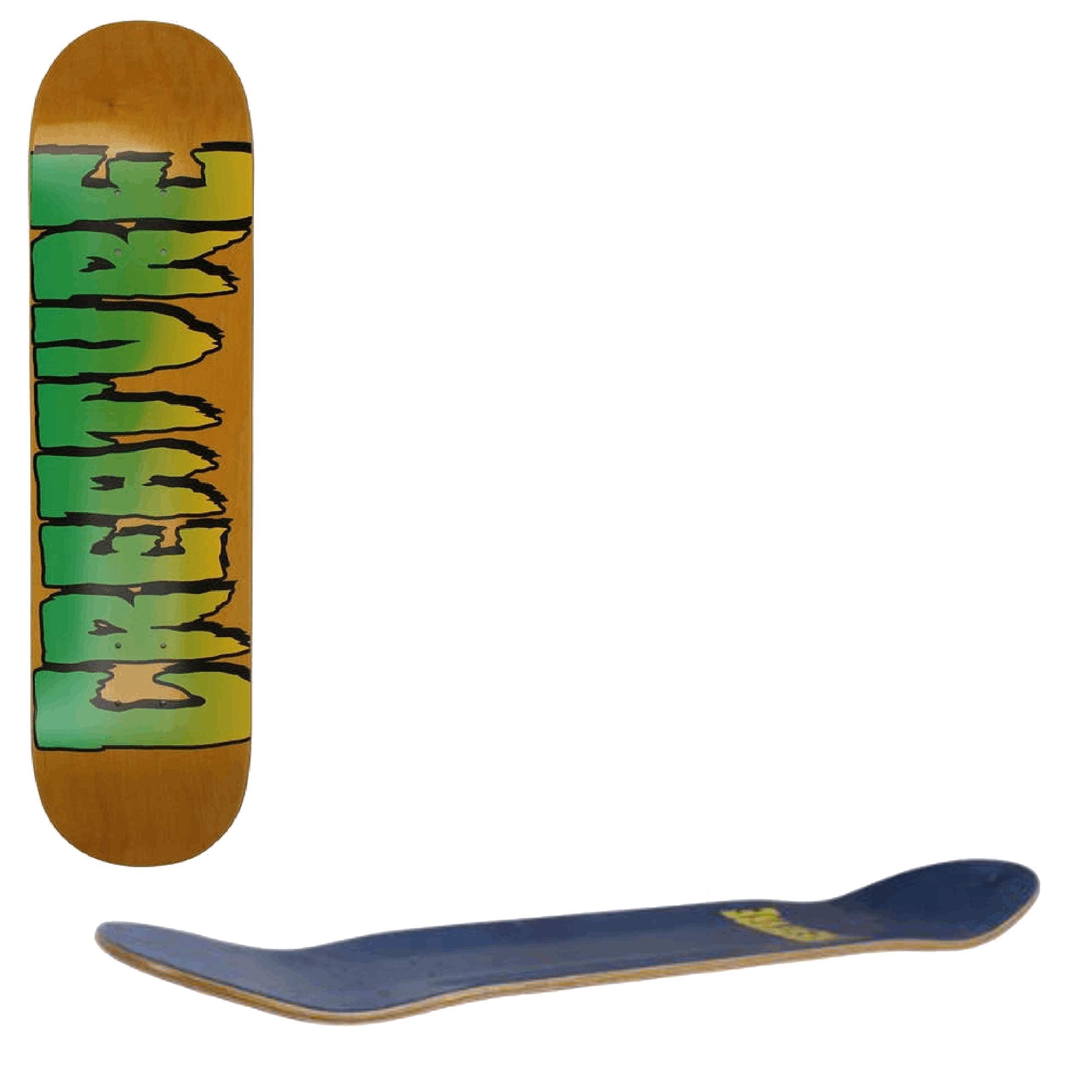 Tabla De Skate Creature 8.0" X 31.5" - Shape Estándar, 7 Capas De Arce
