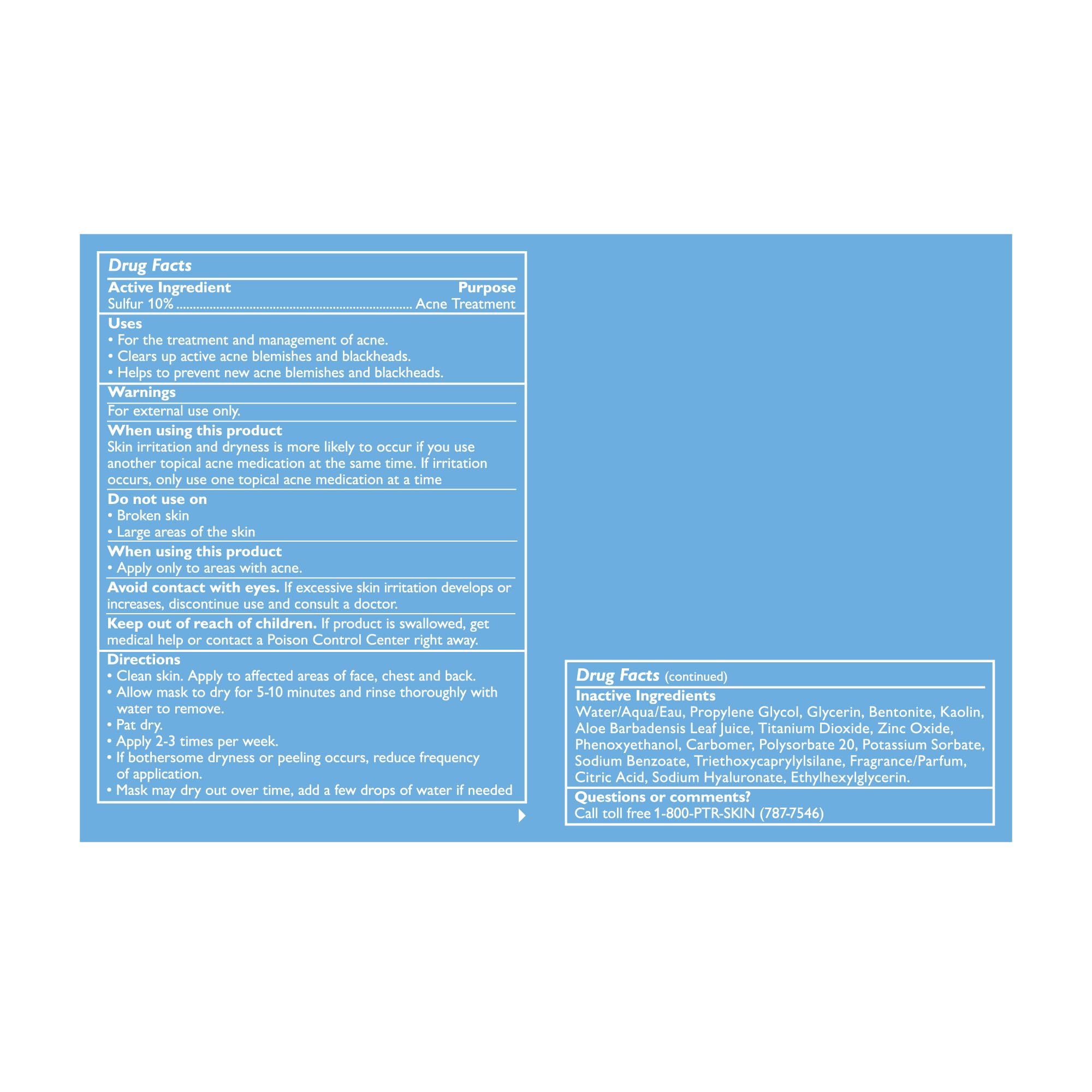 Peter Thomas Roth | Goodbye Acne™ Therapeutic Sulfur Mask