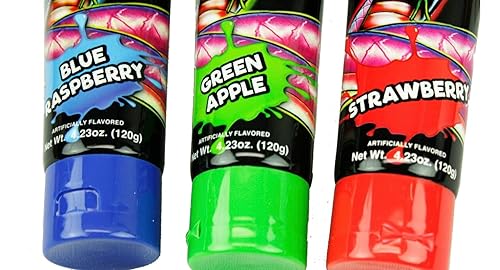 Miniatura 3 de PKM CANDIES - Paquete de 3 sabores surtidos de Viper Venom Sour Squeeze Liquid Candy 3 sabores