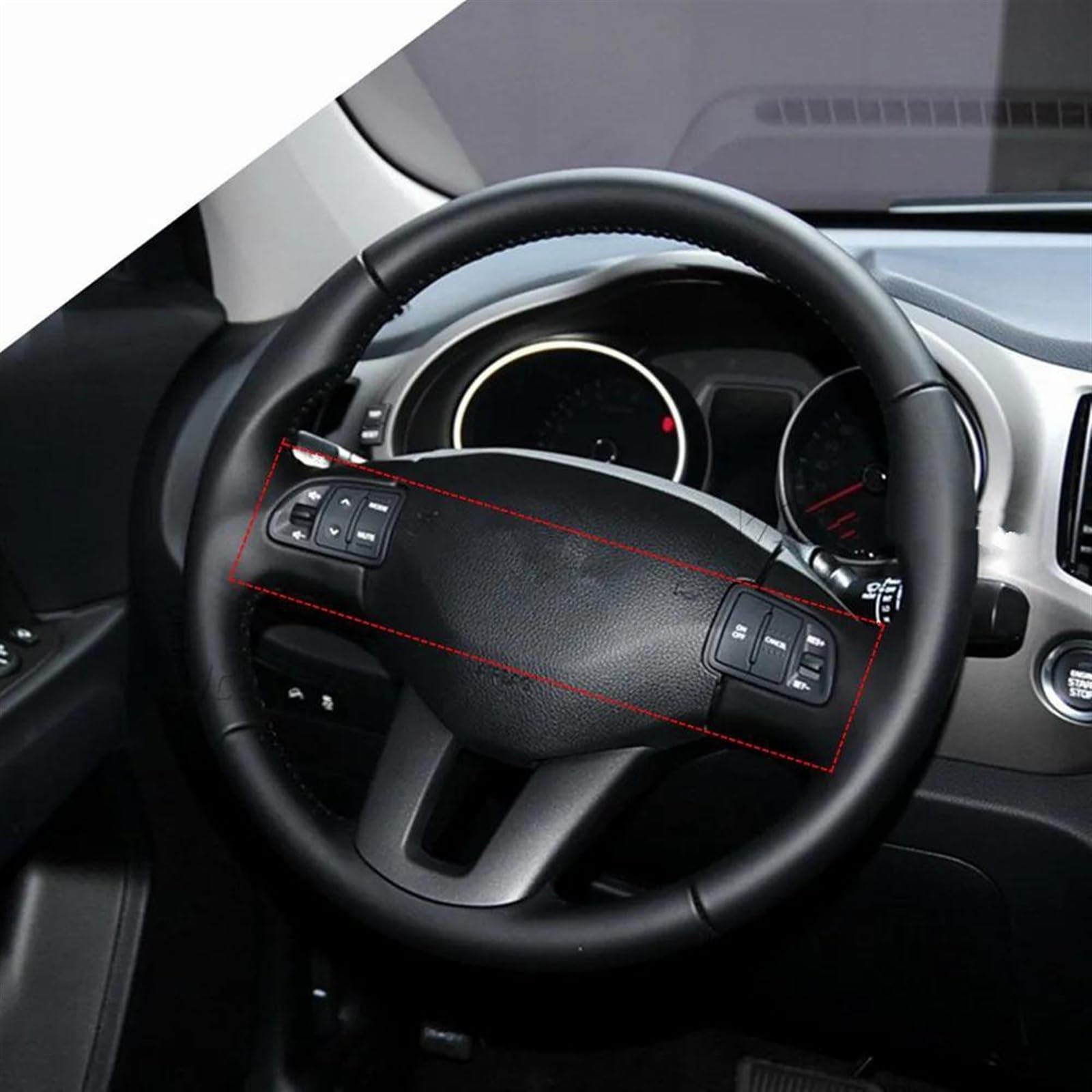 Bouton De Volant Compatible Avec Kia Pour Seltos Kx3 K5 2019 2020 2021 2022 Bouton De Volant Multifonction Contrôle Audio Croisière À Vitesse Constante 96700-Q2340