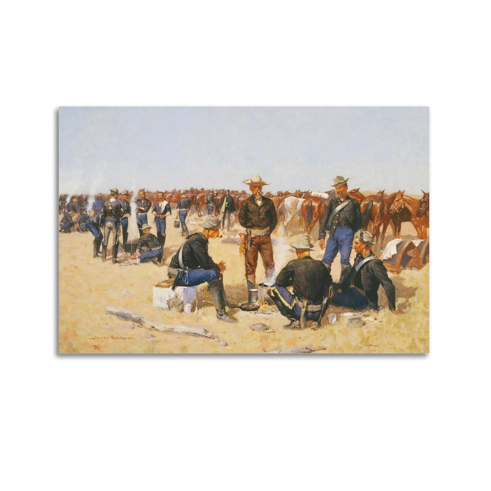 Poster mural Frederic Remington pour remplacer un cadre vide ou abime - 6