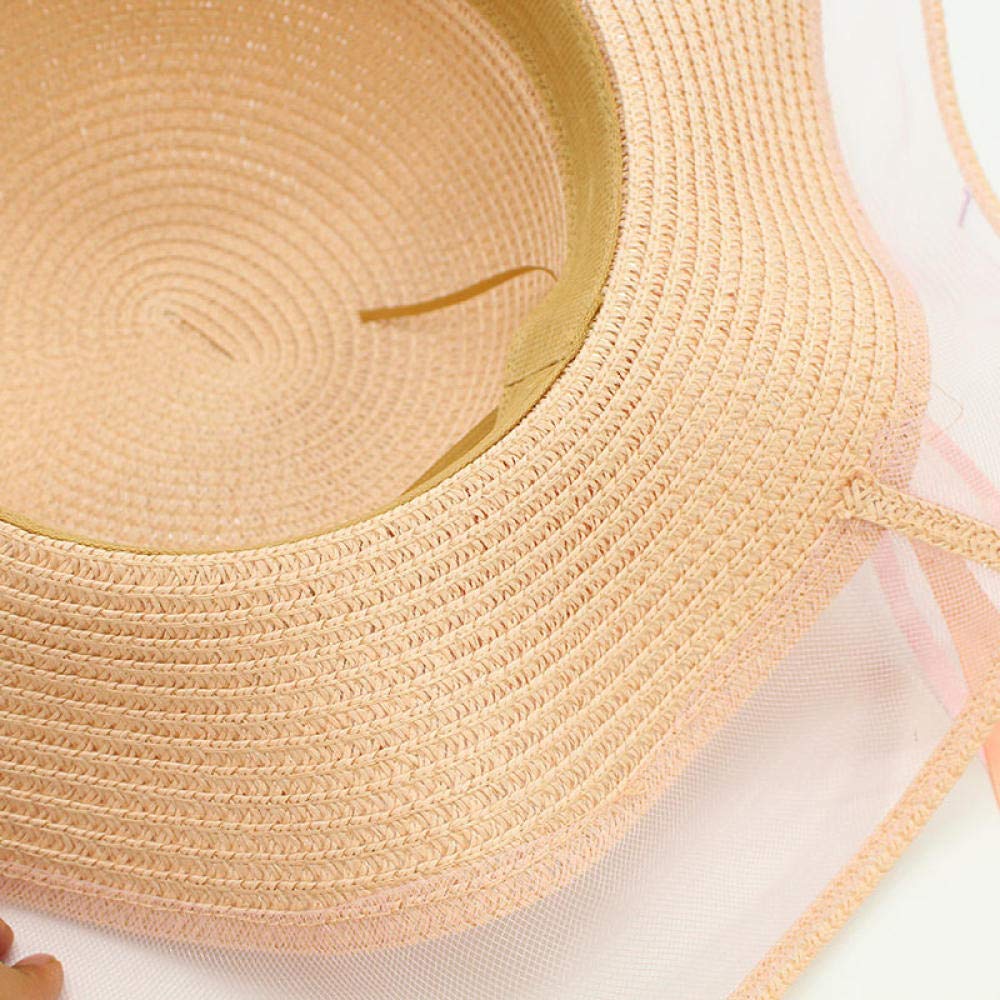 Acheter Chapeau de paille tricoté d'été pour femmes, mode à large bord, chapeau de soleil de plage décontracté, bloc de Protection solaire, Protection UV, casquette à nœud Panama Acheter Chapeau de paille tricoté d'été pour femmes, mode à large bord, chapeau de soleil de plage décontracté, bloc de Protection solaire, Protection UV, casquette à nœud Panama