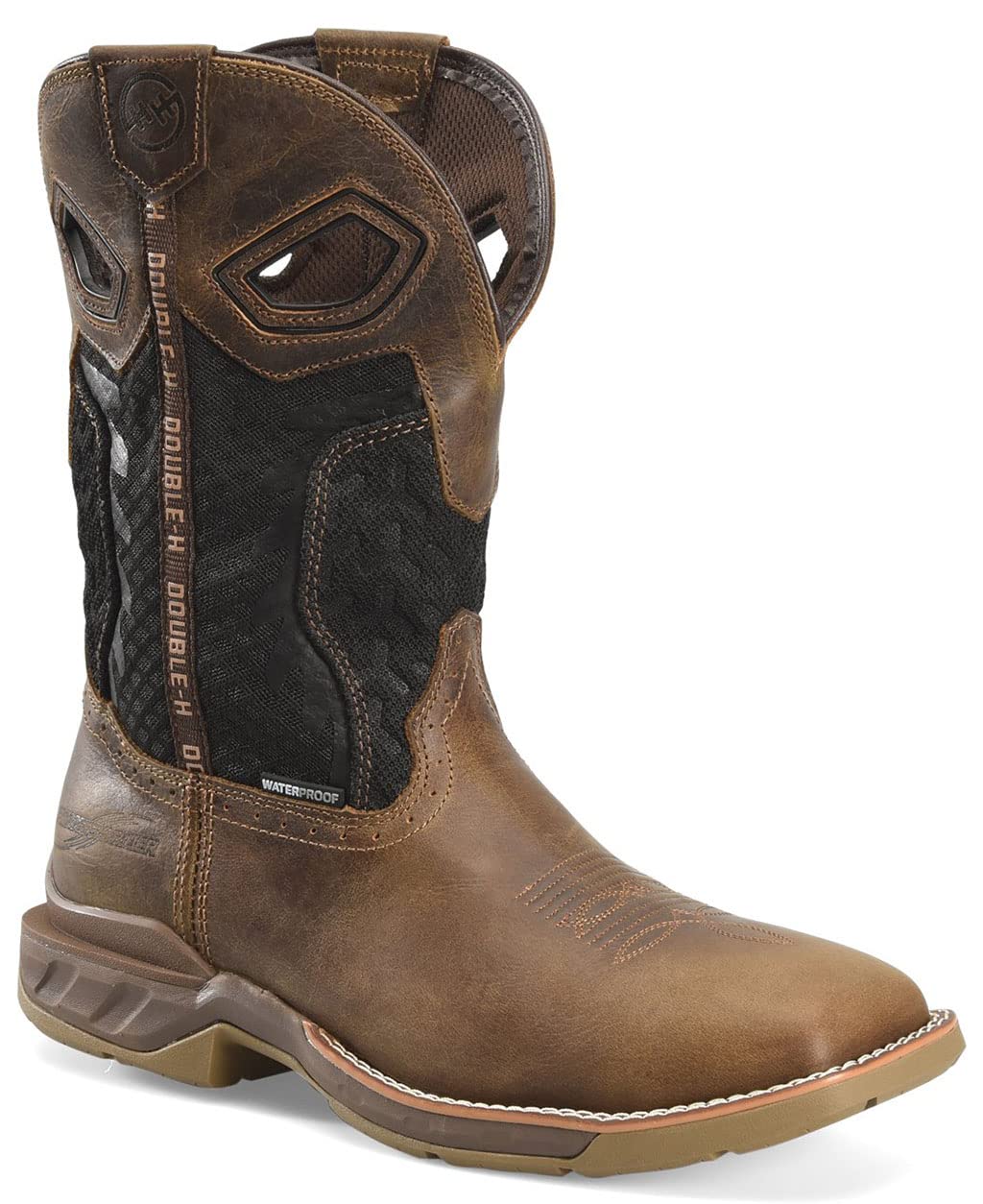 PHANTOM RIDERMen's DH5376 Zenon Waterproof Square Toe Work Boot