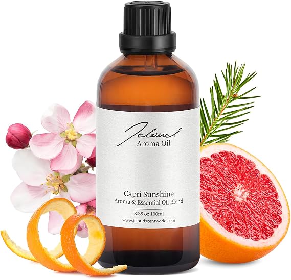 JCLOUD Capri Sunshine Hotel Diffuser Oil, Italian 5 Star Resort Inspired