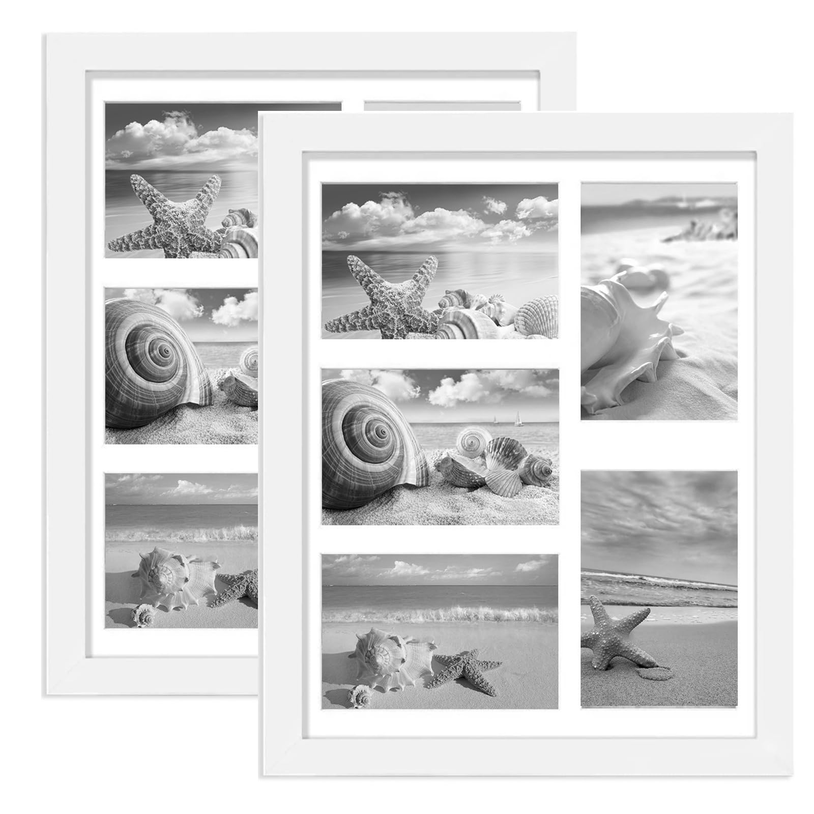 Cadre photo 10x15 cm lot de 2 pour valoriser vos clichés mats Five Openings