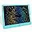 FLUESTON LCD Writing Tablet, Doodle Board Toys Gifts for 3-8 Year Old Girls Boys, 15 Inch Colorful Electronic Board Drawing Pad for Kids, Gifts for Toddler Educational Learning Travel Christmas, Blue