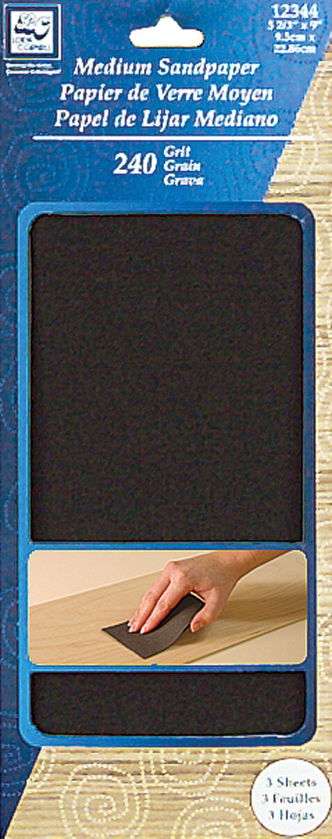 Loew-Cornell, Sandpaper, Medium, 3 Count