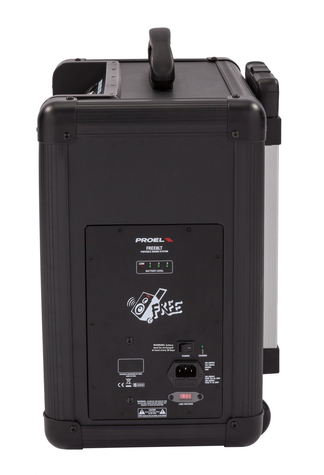 PROEL Sistema audio portatile FREE8LT con Bluetooth