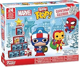 Funko Bitty Pop! Countdown Calendar: Marvel Comics- Advent Calendar - 24 Days of Surprises - Collectible Vinyl Minifigure - Mystery Box - Gift Idea - Holiday Xmas