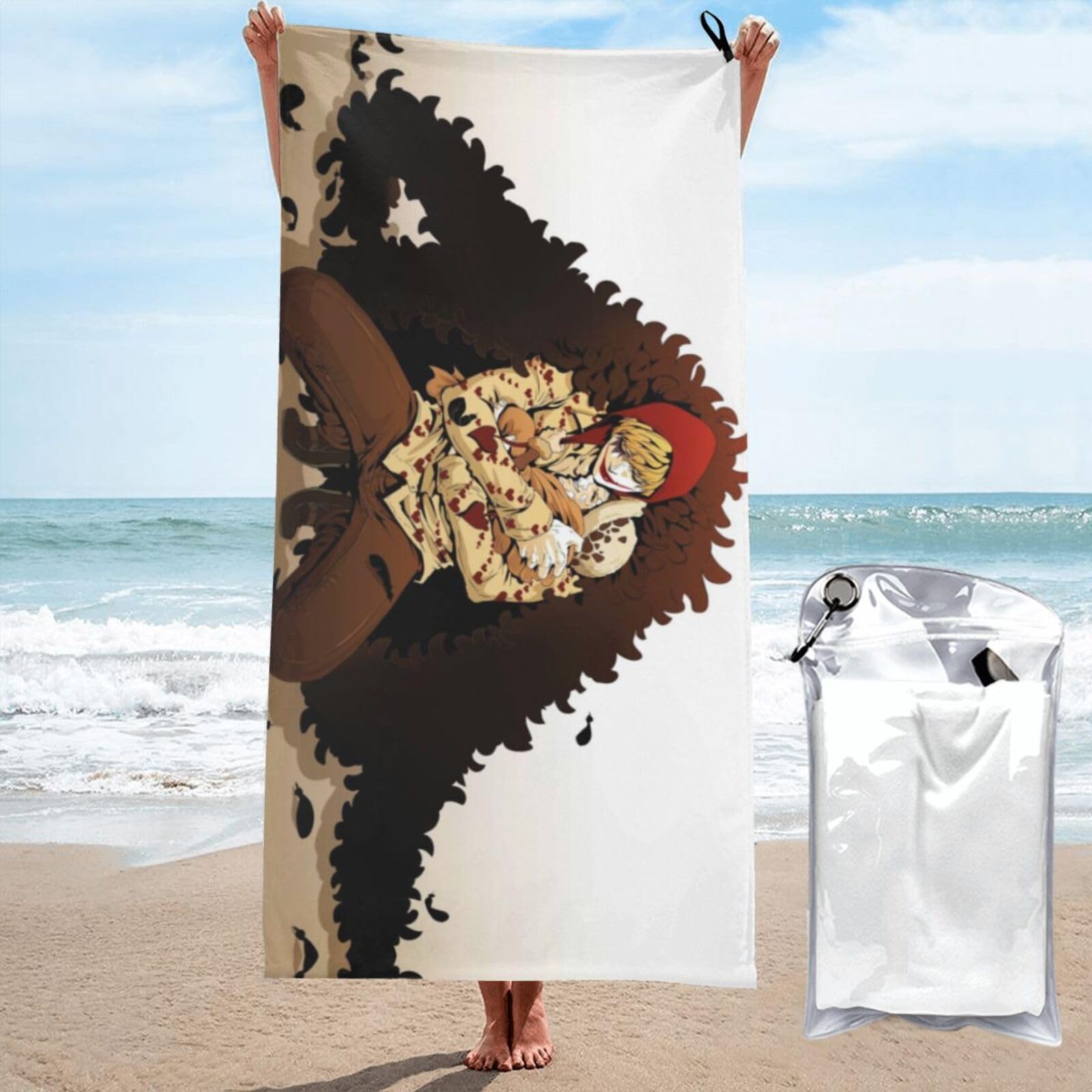 Amazon.co.jp: 写真 ワンピース コラソン1 吸水速乾 洗顔タオル ホテル