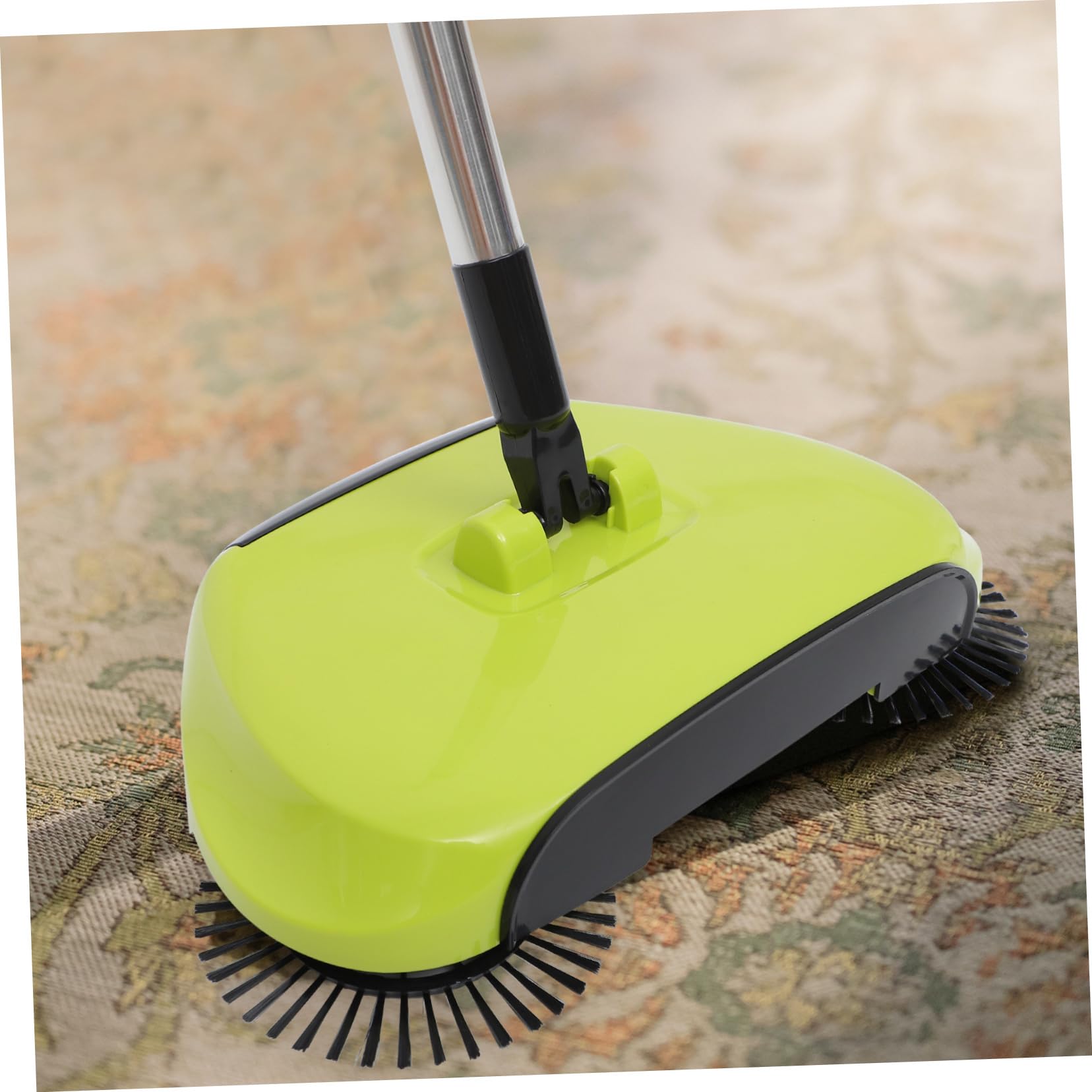 Handbesen und Kehrschaufel 3-in-1 aus Abs, Edelstahl und Pet