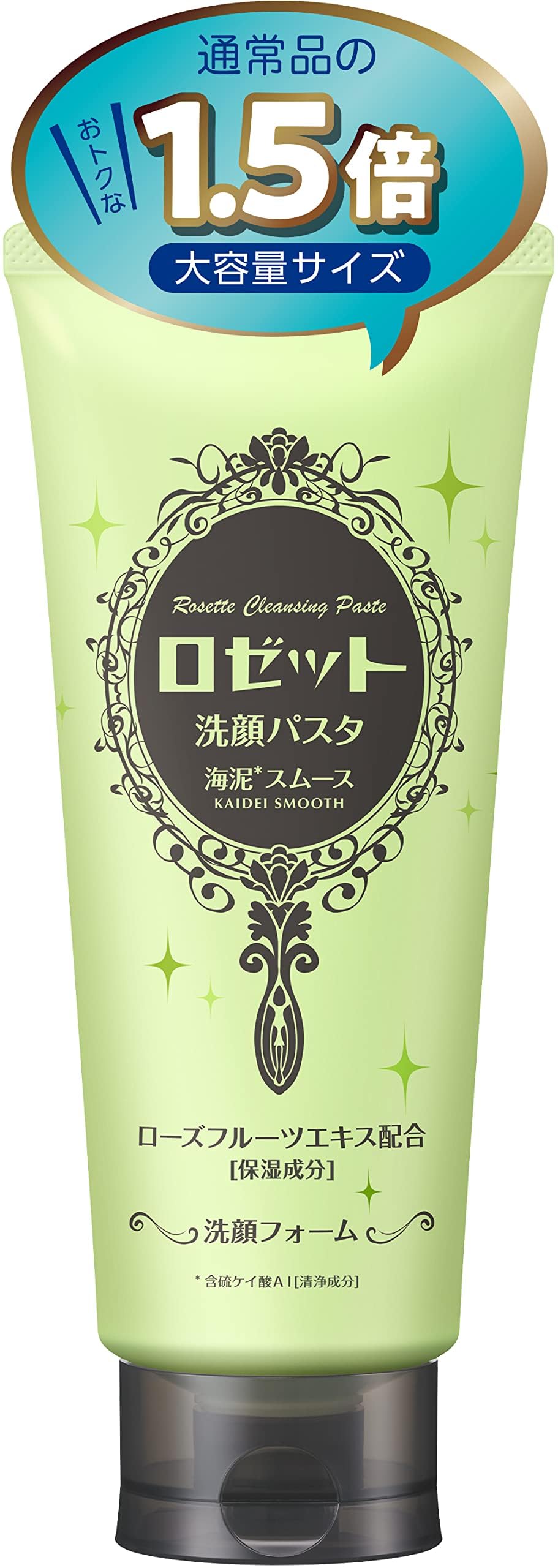 [NEW]ロゼット 洗顔パスタ 海泥スムース 180g (大容量 通常の1.5倍…