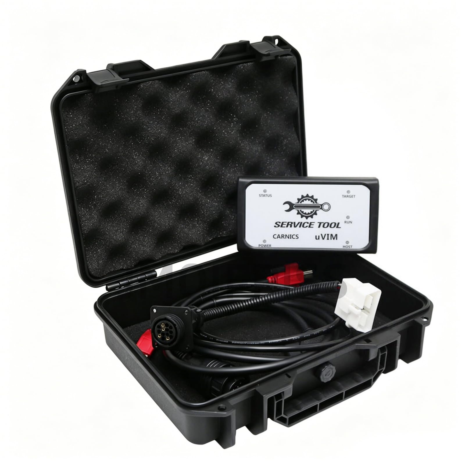 Für DOOSAN uVIM Bagger Gabelstapler Motor Diagnosewerkzeug Fehlererkennung OBD Schnittstelle DDT SCR DPF DCU ECU Scanner 2016 2023 Software (Adapter mit 2023 Software)