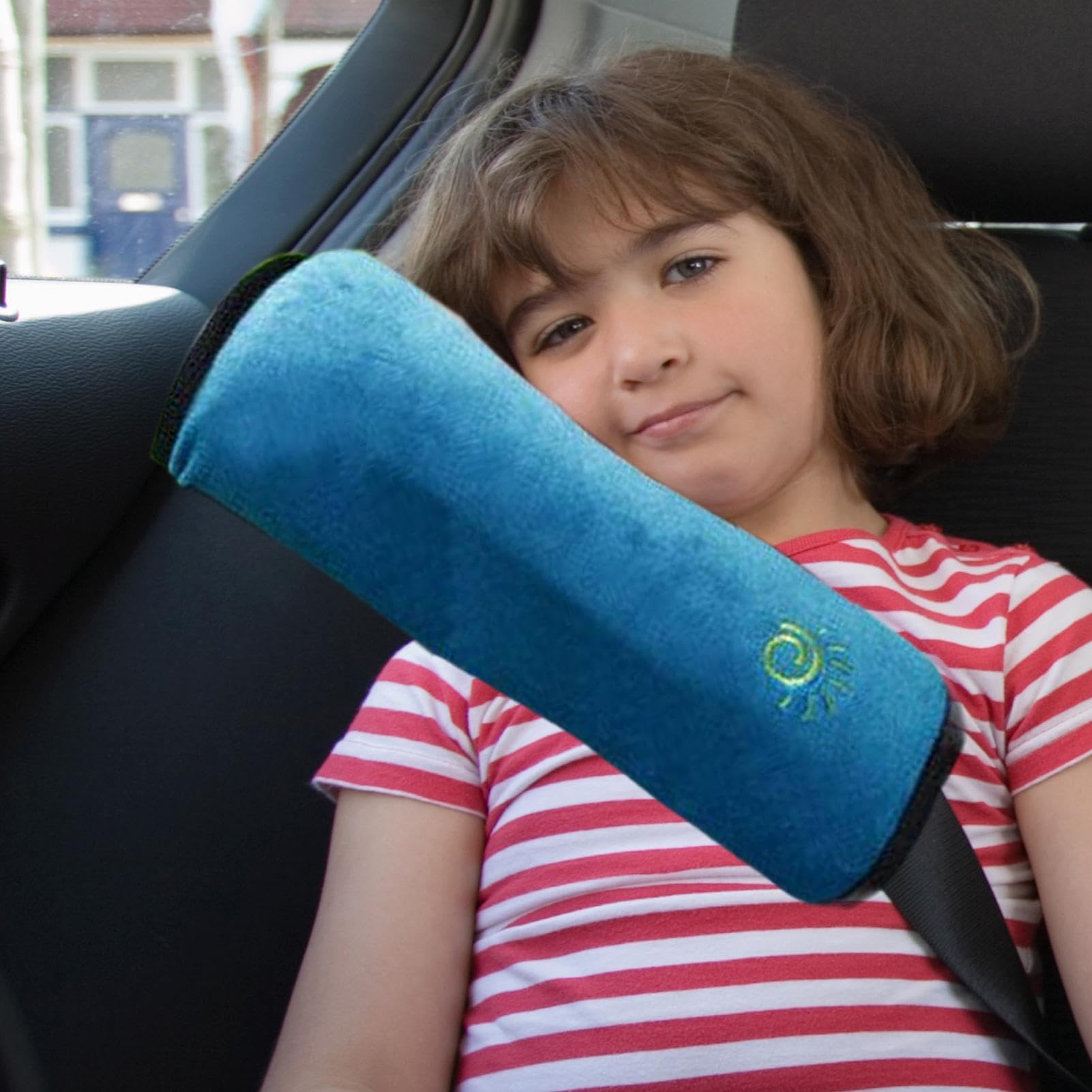 4 Pièces Coussin Protège Ceinture De Sécurité Voiture - Noir - Confort Enfant Et Adulte
