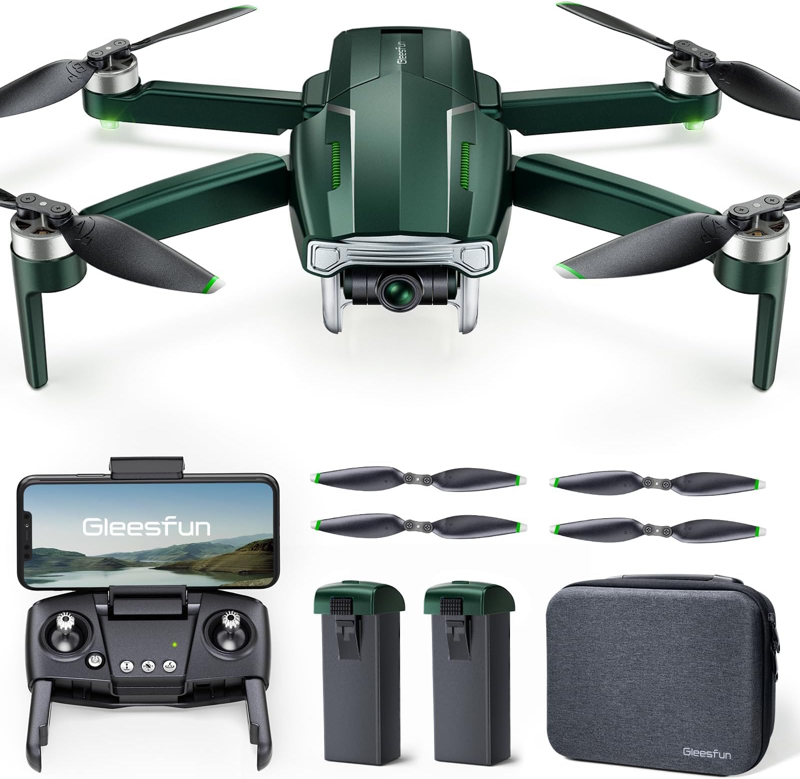 G11MINI Drones with Camera for Adults 4k, 60mins Flight Drone, 4k/25fps or 2.7k/50fps Video, Under 249g, GPS Auto Return, Drone with Camera 4k for Beginner，5GHz Transmission, Brushless Motor