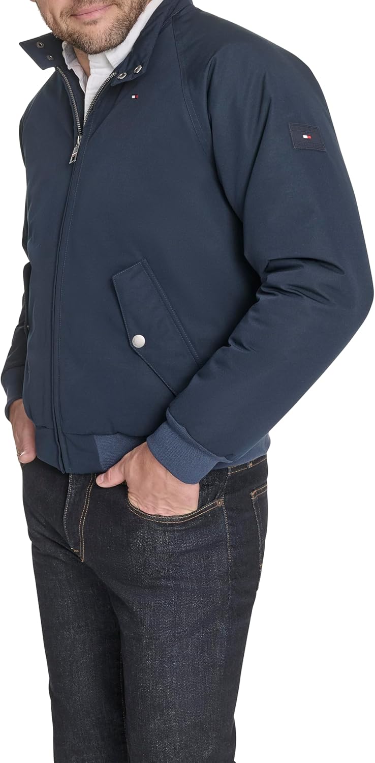 Tommy Hilfiger Men's Highland Cloth Modern Bomber - Image 5
