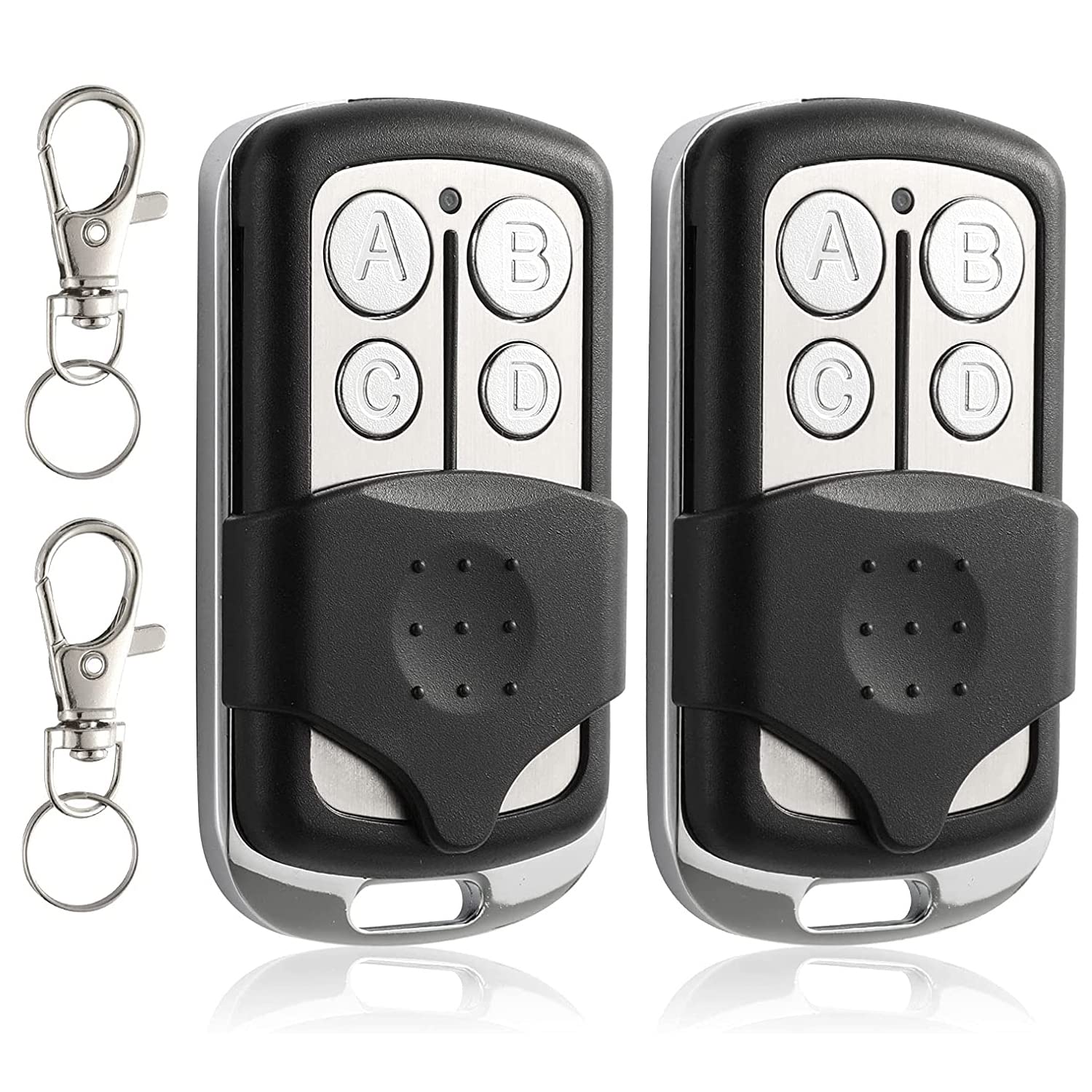 REVHQ Keychain Garage Door Opener Remote Universal,for LiftMaster Chamberlain Craftsman Door Opener,373LM 973LM 81LM 893LM 893MAX 890MAX,2 Pack