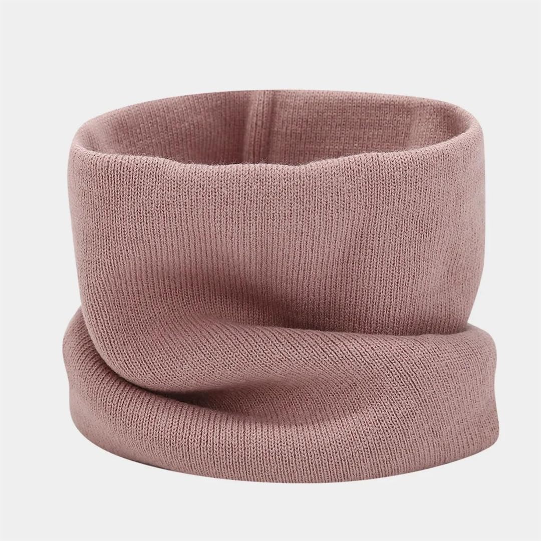 Gorro de Punto Gorros de Punto clásicos, Conjunto Unisex de Gorro con puño, Bufanda y Guantes Multicolor (Paquete 3)(G)