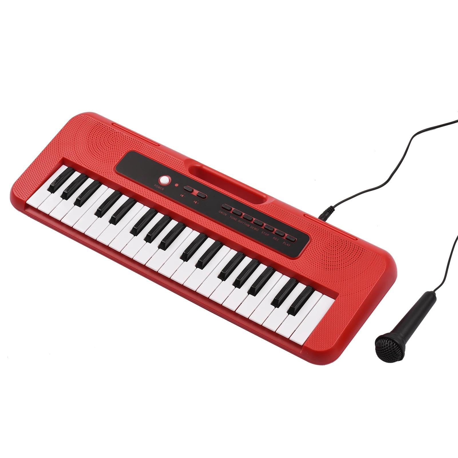 Pianoforte Elettronico A 37 Tasti Preimpostati 10 Demo Supporta La Registrazione Della Tastiera Musicale Portatile Per Cuffie Pianoforte Elettronico per Principianti