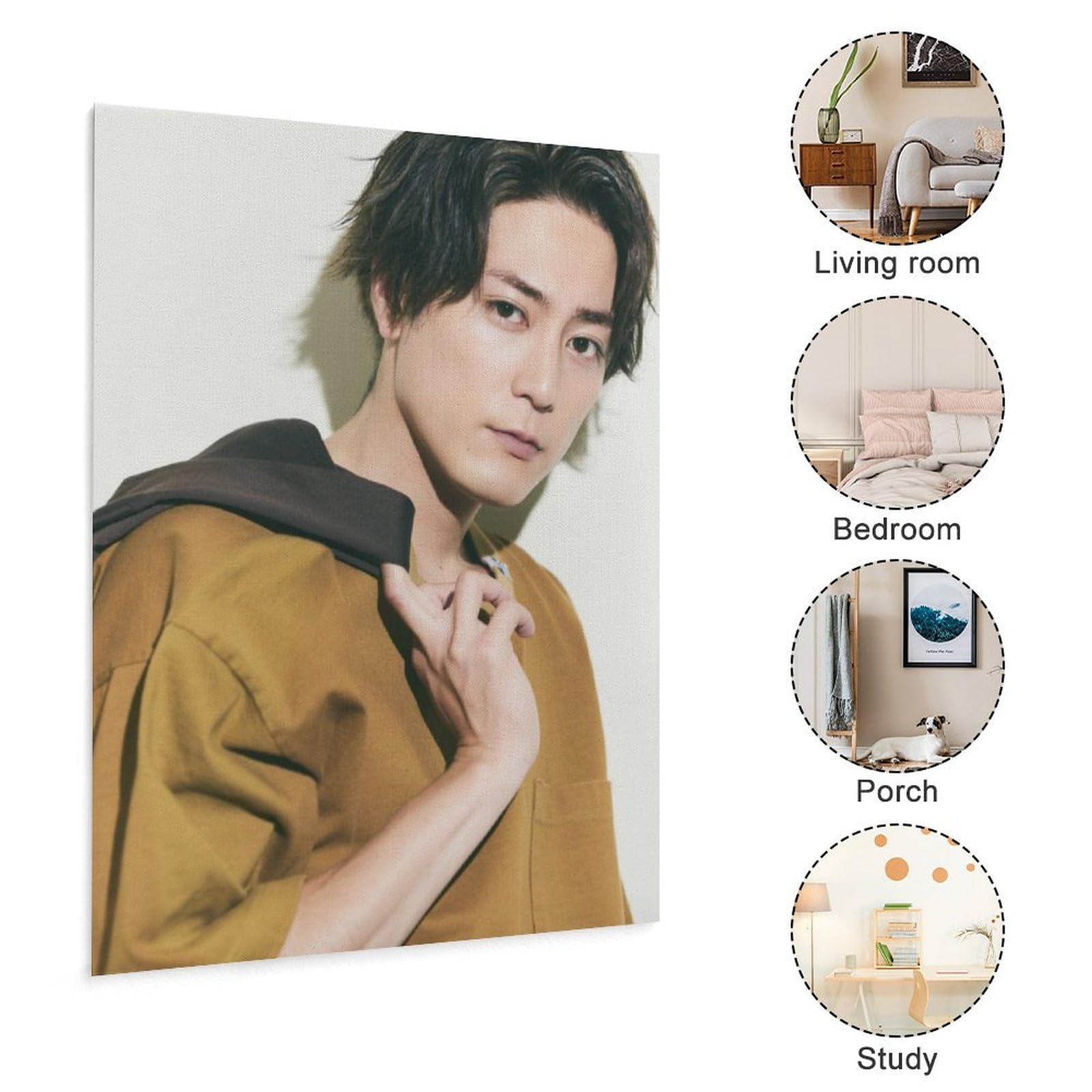 Amazon.co.jp: 間宮祥太朗 ポスター アートパネル 絵画 写真 アート