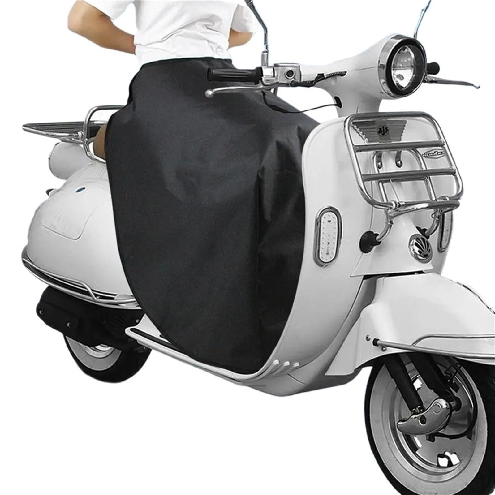Générique Tablier Scooter, Couvre Jambe Scooter Couvre-Jambes for Pièces De Moto, Couverture Genou Scooters, Protection Contre La Pluie, Le Vent Et Froid, Couette d'hiver Imperméable