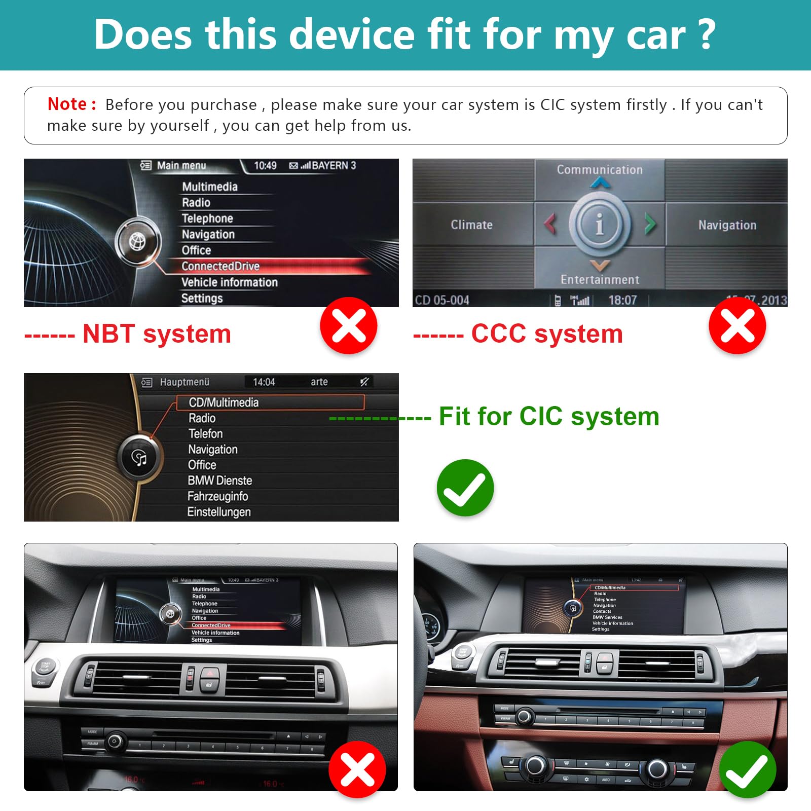 Radio de Coche de 10,25 Pulgadas, Apple CarPlay/Android Auto/Mirrorlink/GPS para BMW Serie 5 F10/F11 2010-2012 con Pantalla táctil CIC, navegación GPS para el Coche, DSP Integrado