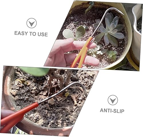 Miniatura 3 de Herramientas de Repot Herramienta de horquilla de desmalezadora de mano Herramienta de deshierbe para el hogar, herramienta de tracción Herramientas